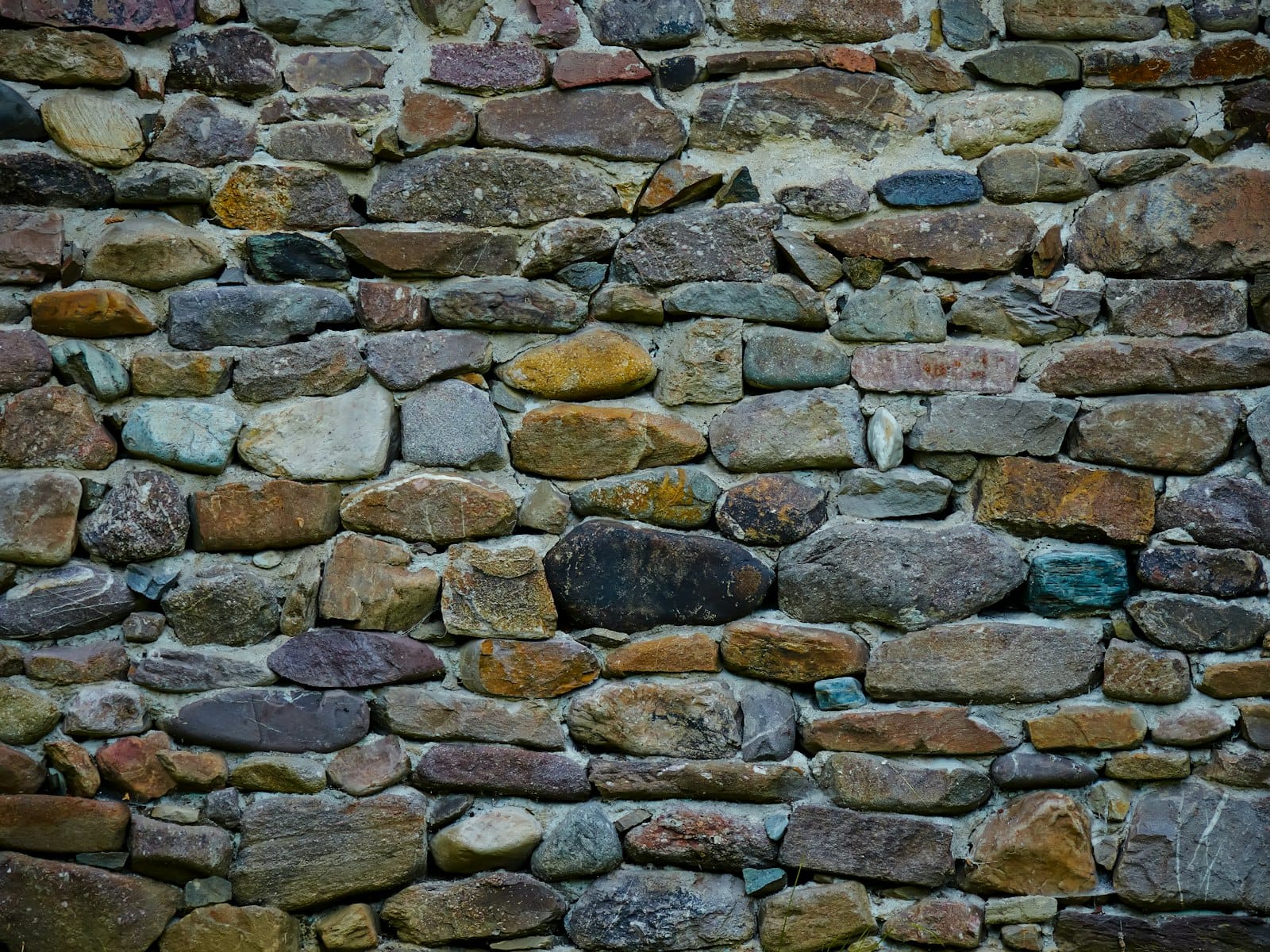 Détail d’un mur en pierre